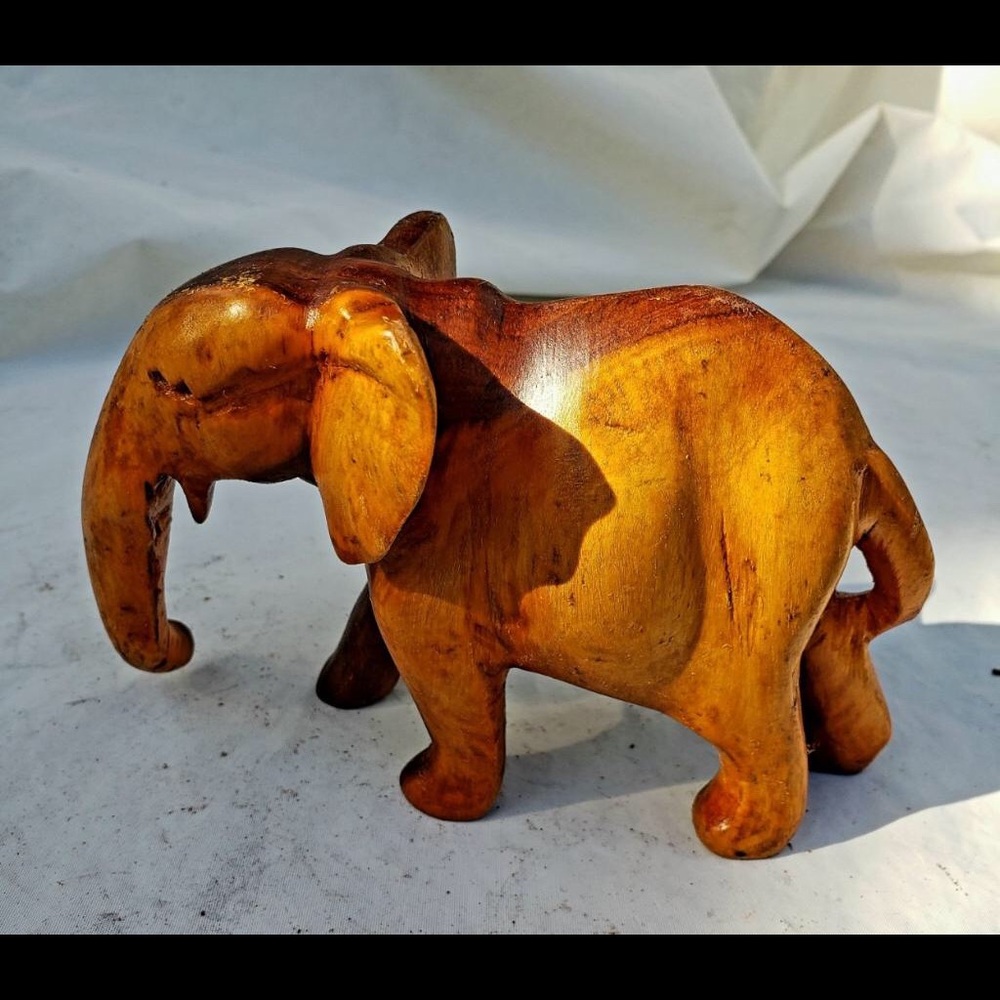 Wooden carving